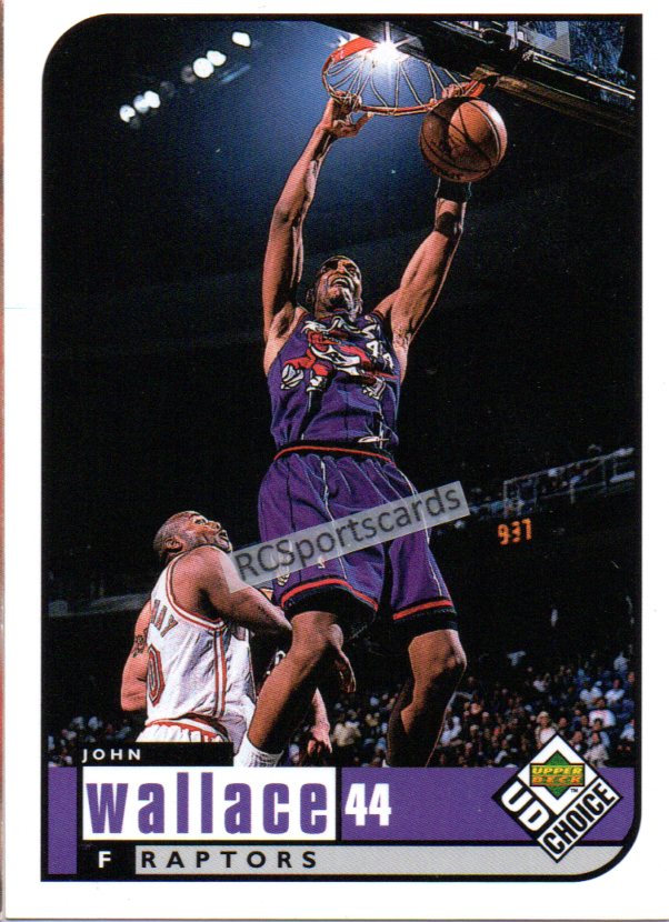 John Wallace - Toronto Raptors (NBA Basketball Card) 1997-98 Skybox Me –  PictureYourDreams