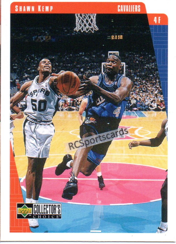 Mitchell & Ness Swingman Shawn Kemp Cleveland Cavaliers 1997-98 Jersey