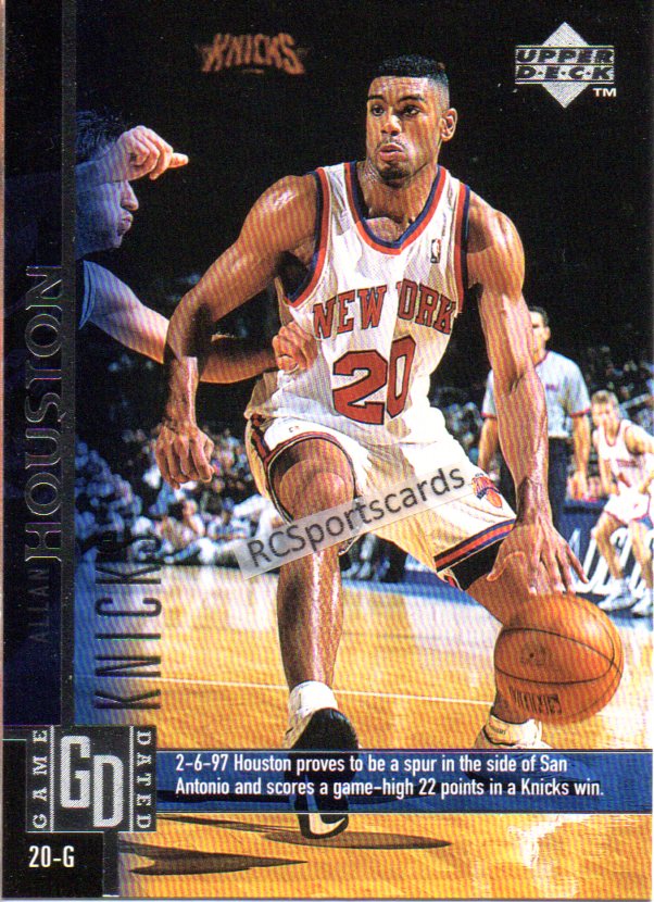 1997-98 Allan Houston, Knicks Itm#N4543