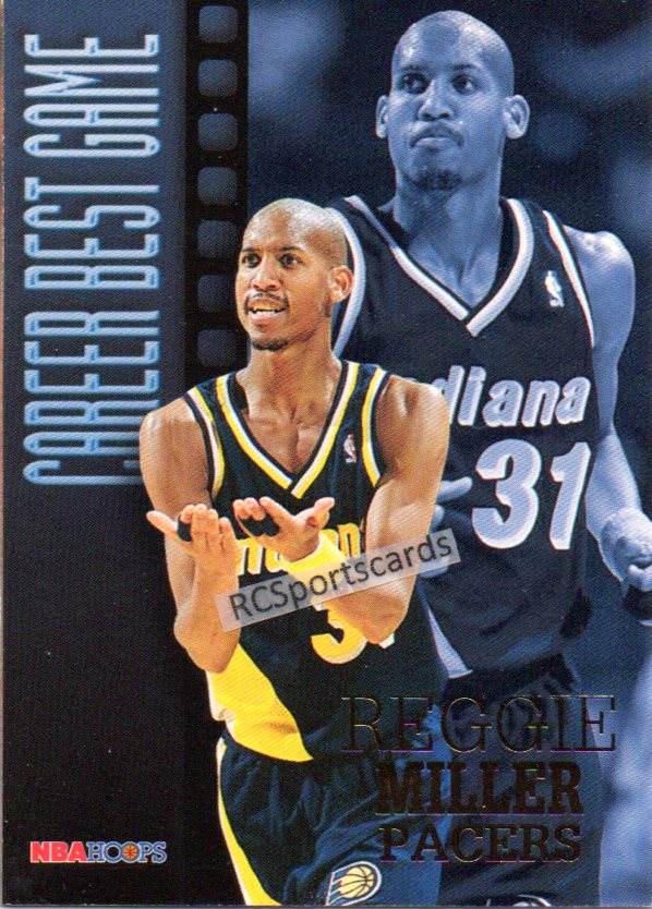 Reggie Miller 1996-97 Fleer Metal - Metalized Indiana Pacers