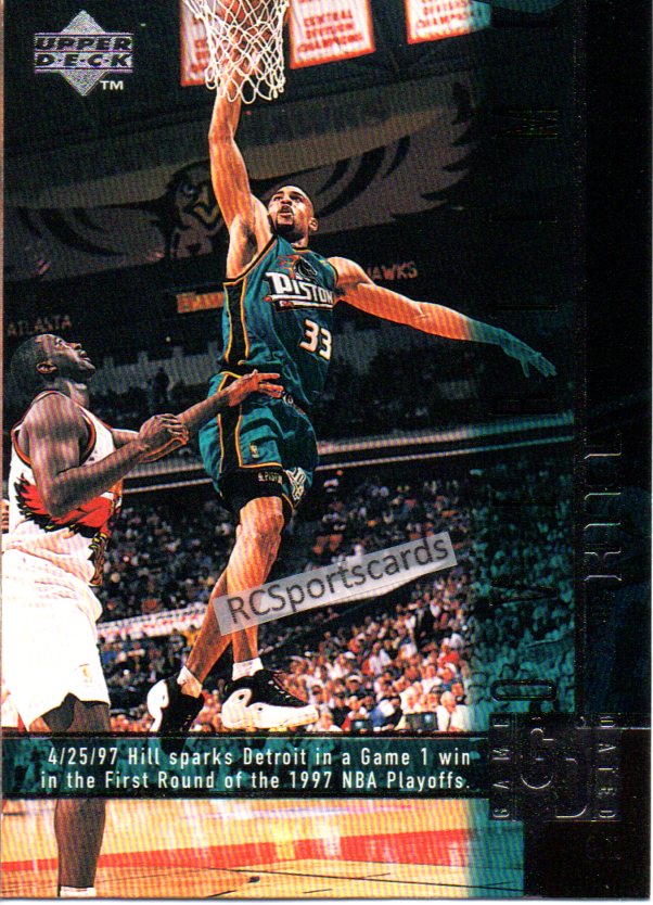 NBA Fort Wayne Pistons 1997 Grant Hill 