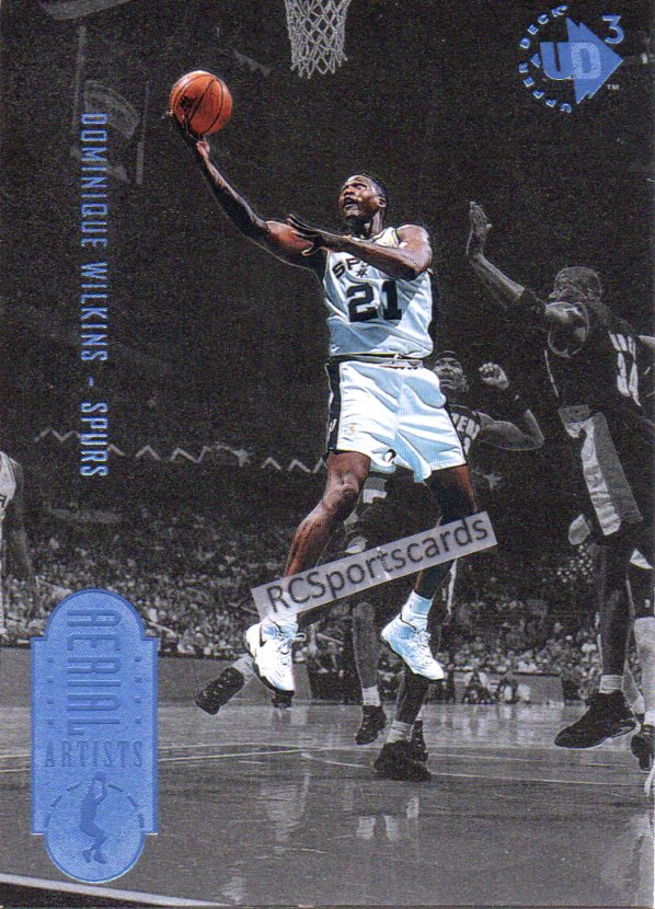 1996-97 Dominique Wilkins, Spurs Itm#N4718
