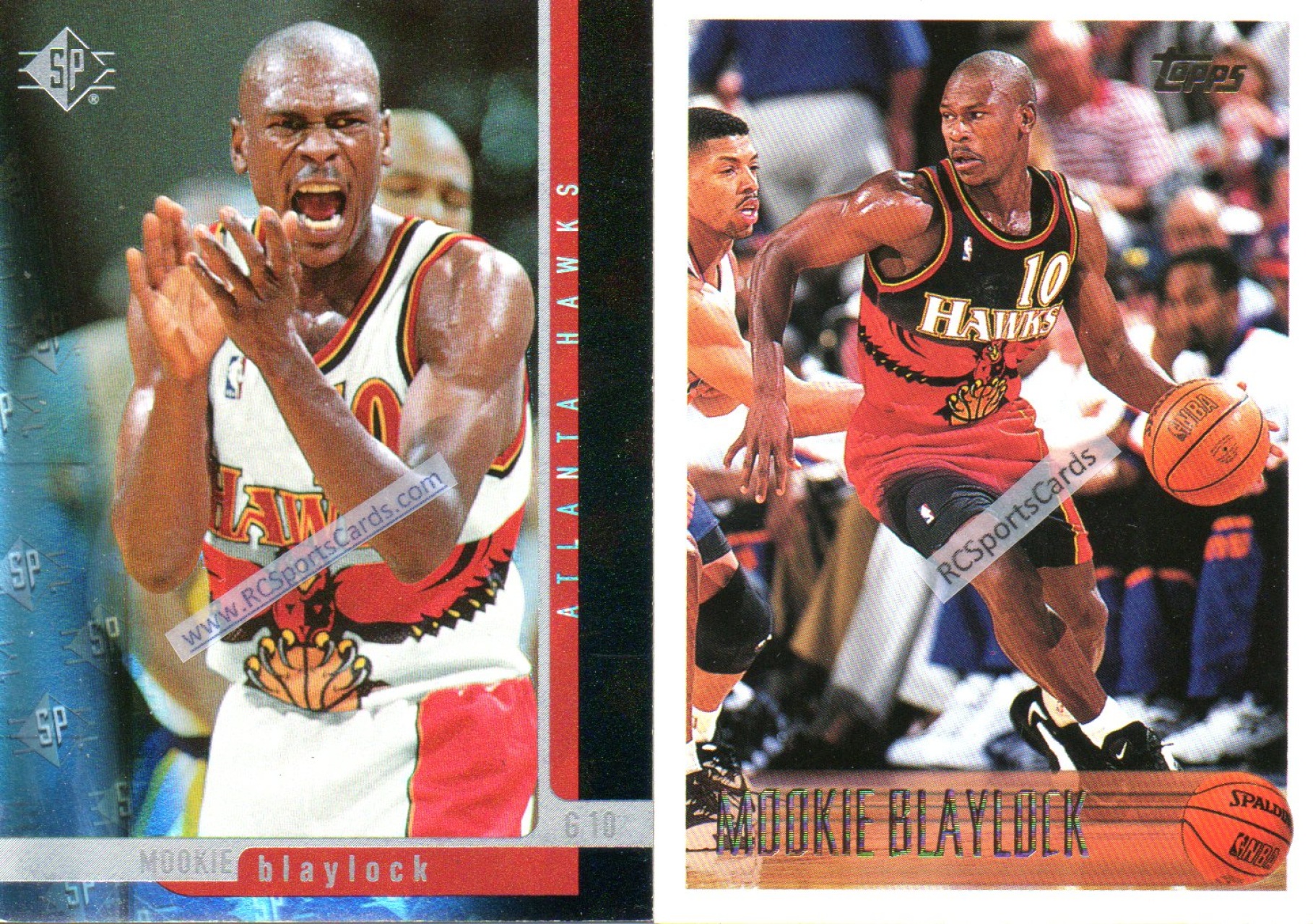  1994-95 SkyBox E-Motion (Emotion) Basketball #2 Mookie Blaylock  Atlanta Hawks Official NBA Trading Card : Collectibles & Fine Art