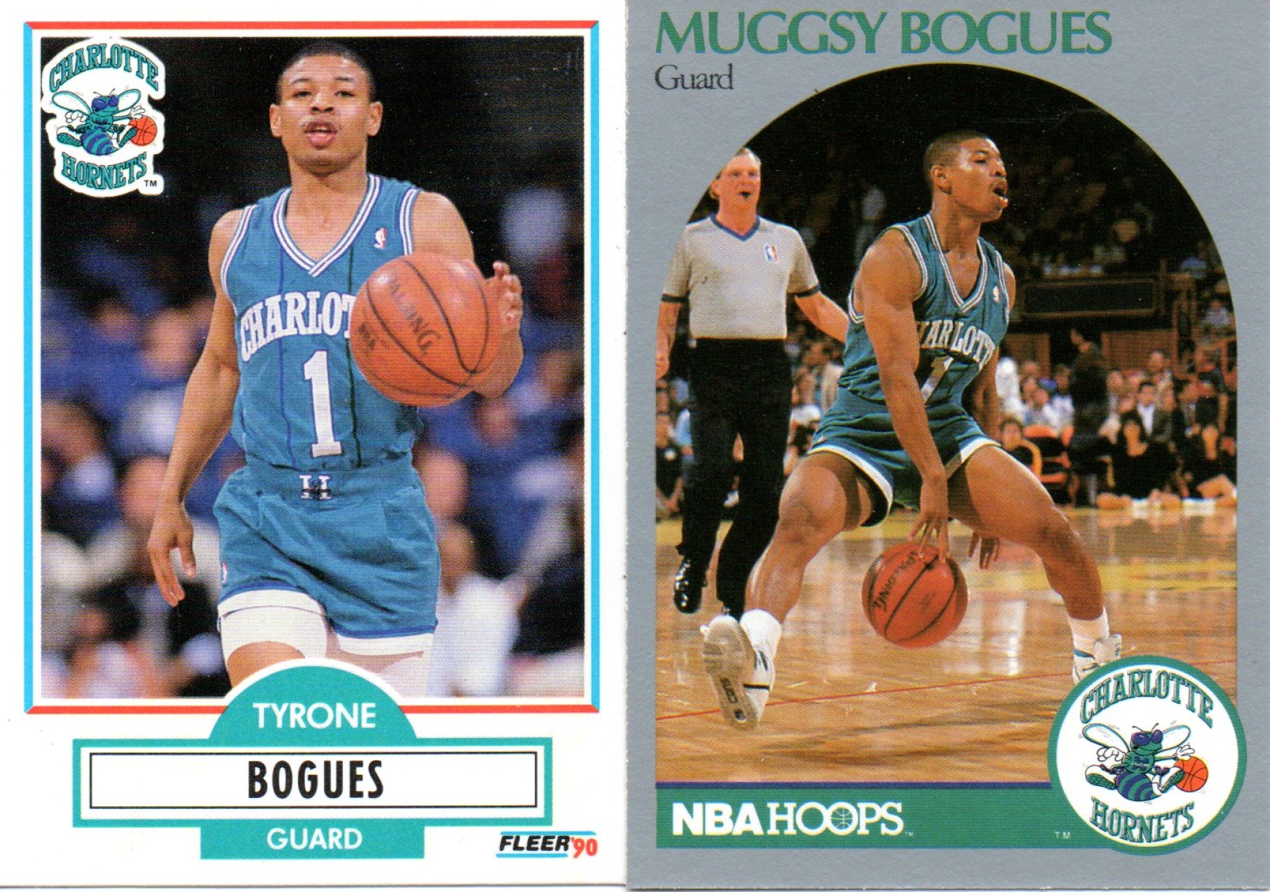 1991-92 Upper Deck Muggsy Bogues #242 Charlotte Hornets Stats