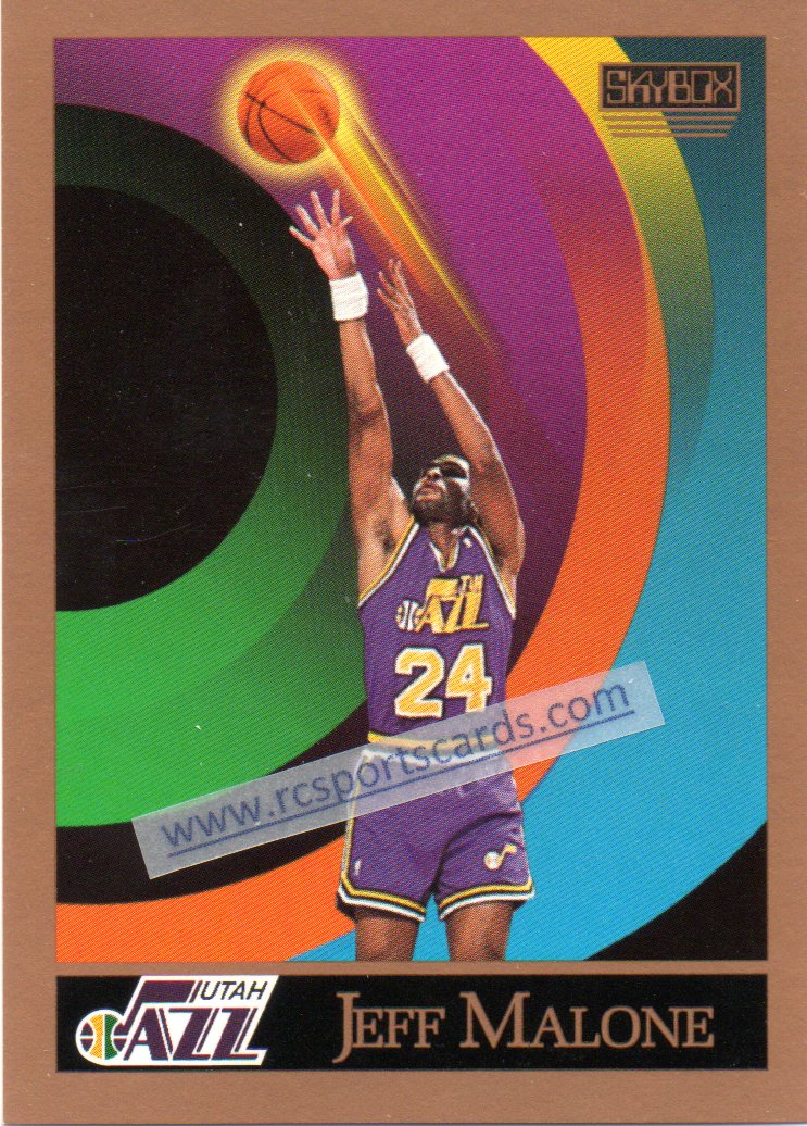  1991-92 Fleer Series 1 Basketball #198 Mark Eaton Utah Jazz  Official NBA Trading Card : Collectibles & Fine Art