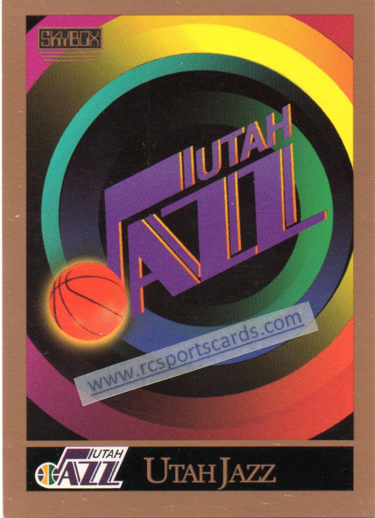 1990-91 SkyBox John Stockton Utah Jazz #284