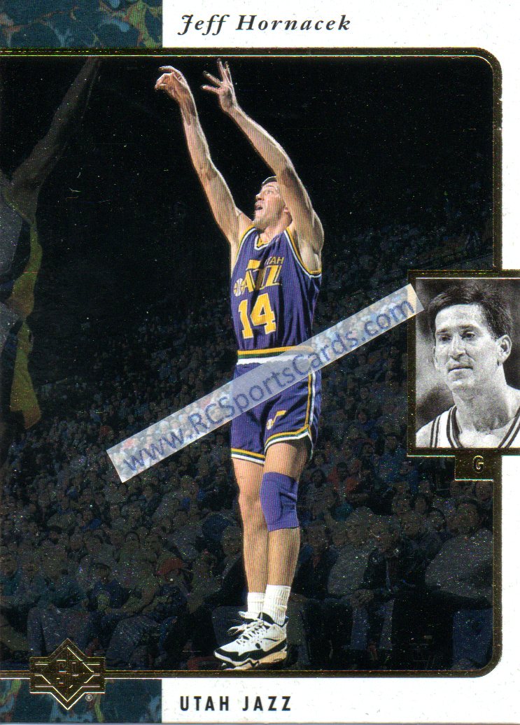 JEFF HORNACEK 1990's Basketball Cards 6 Lot 