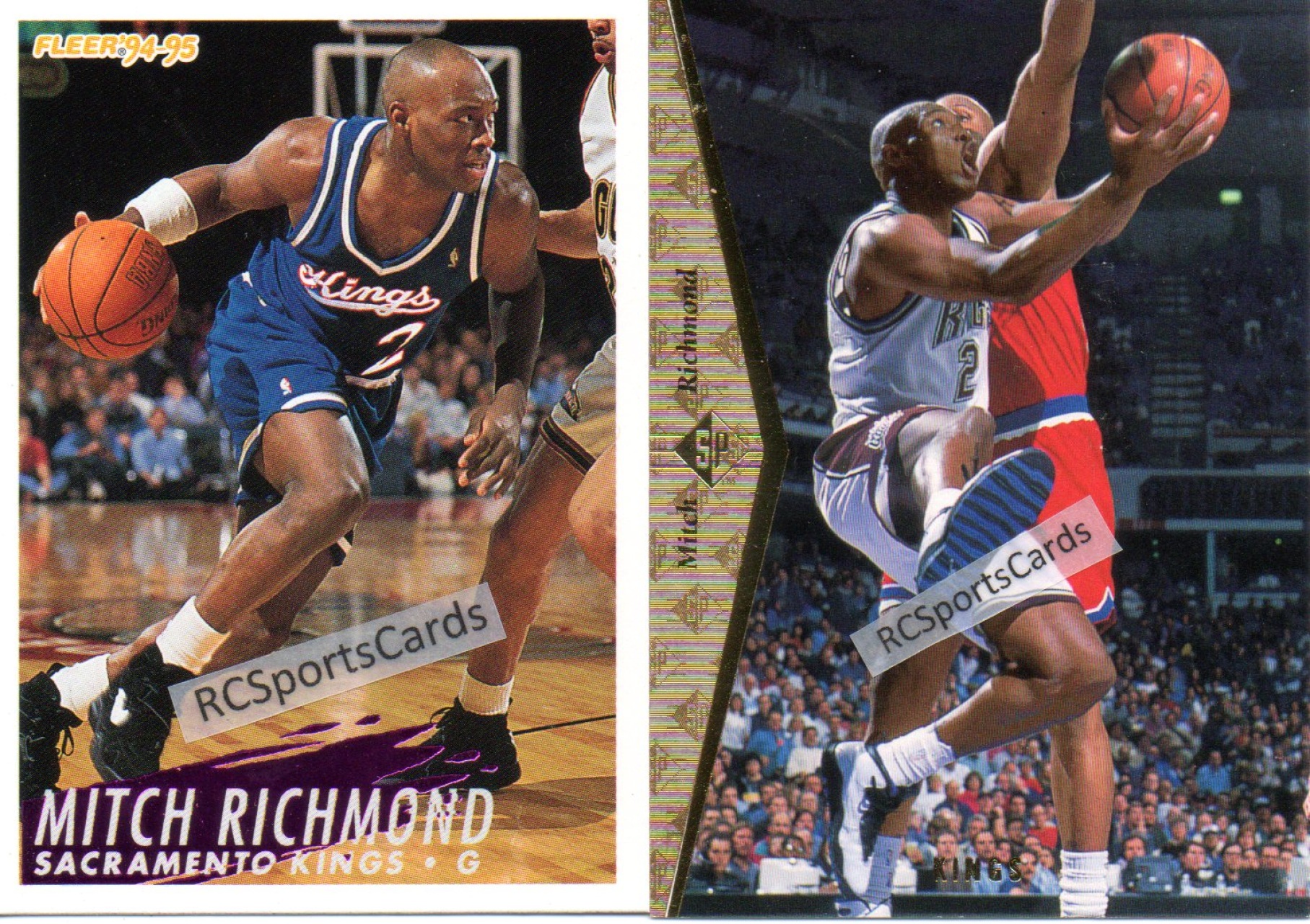 Mitch Richmond 1994-95 Fleer All Stars #22 Sacramento Kings