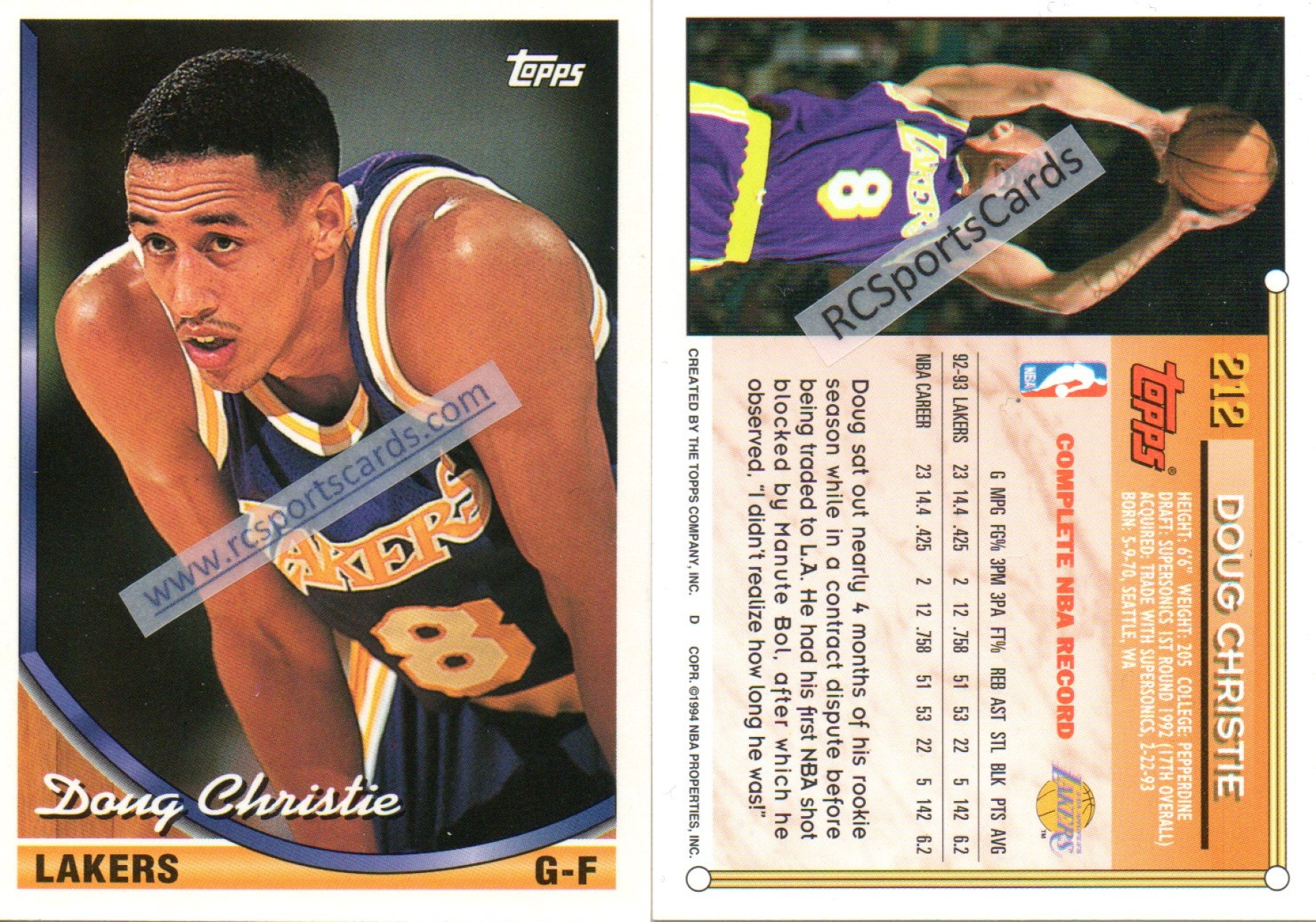  1992-93 Upper Deck Basketball #468 Anthony Peeler Los Angeles  Lakers TP : Collectibles & Fine Art