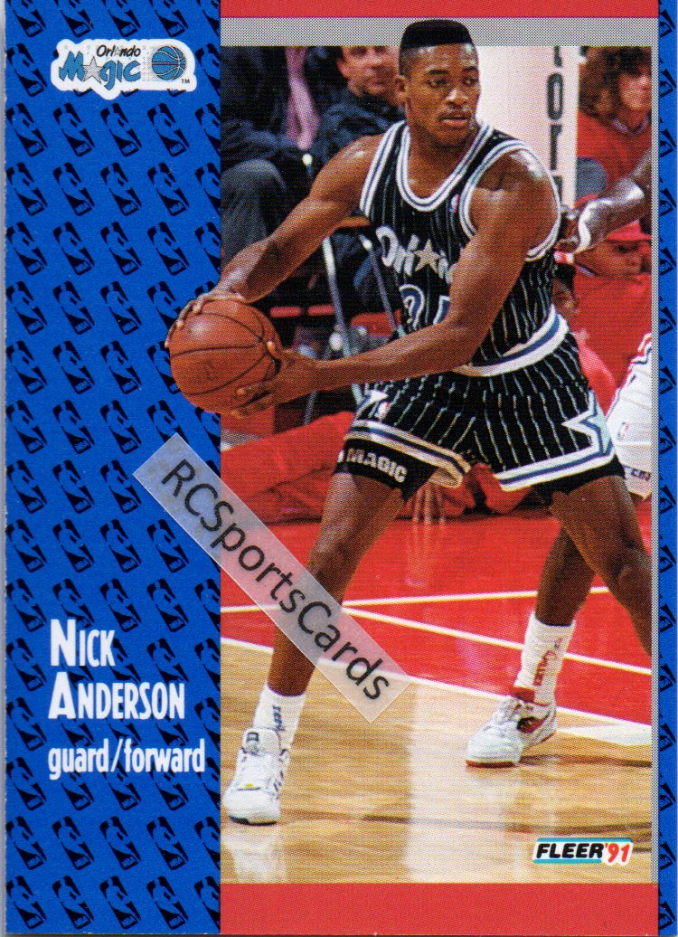  1991-92 SkyBox Basketball #504 Dennis Scott Orlando Magic RS  Official NBA Trading Card : Collectibles & Fine Art
