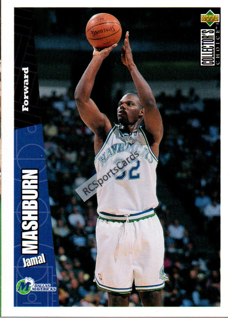 1996-97 Hoops #36 Jamal Mashburn Dallas Mavericks