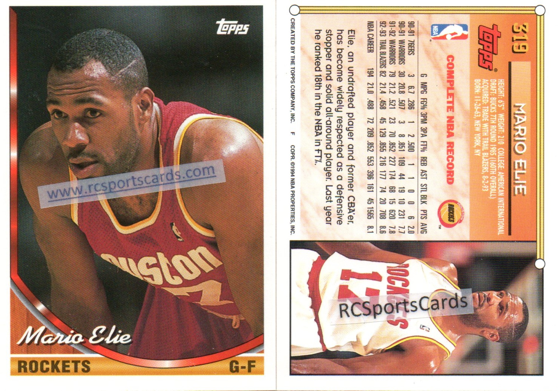  1992 Topps # 36 Sleepy Floyd Houston Rockets (Basketball Card)  NM/MT Rockets Georgetown : Collectibles & Fine Art