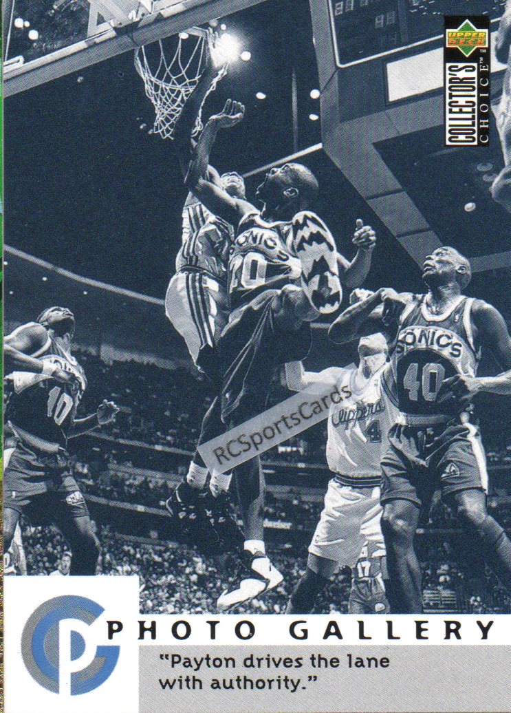 1996-97 Upper Deck #160 Shawn Kemp Gary Payton  