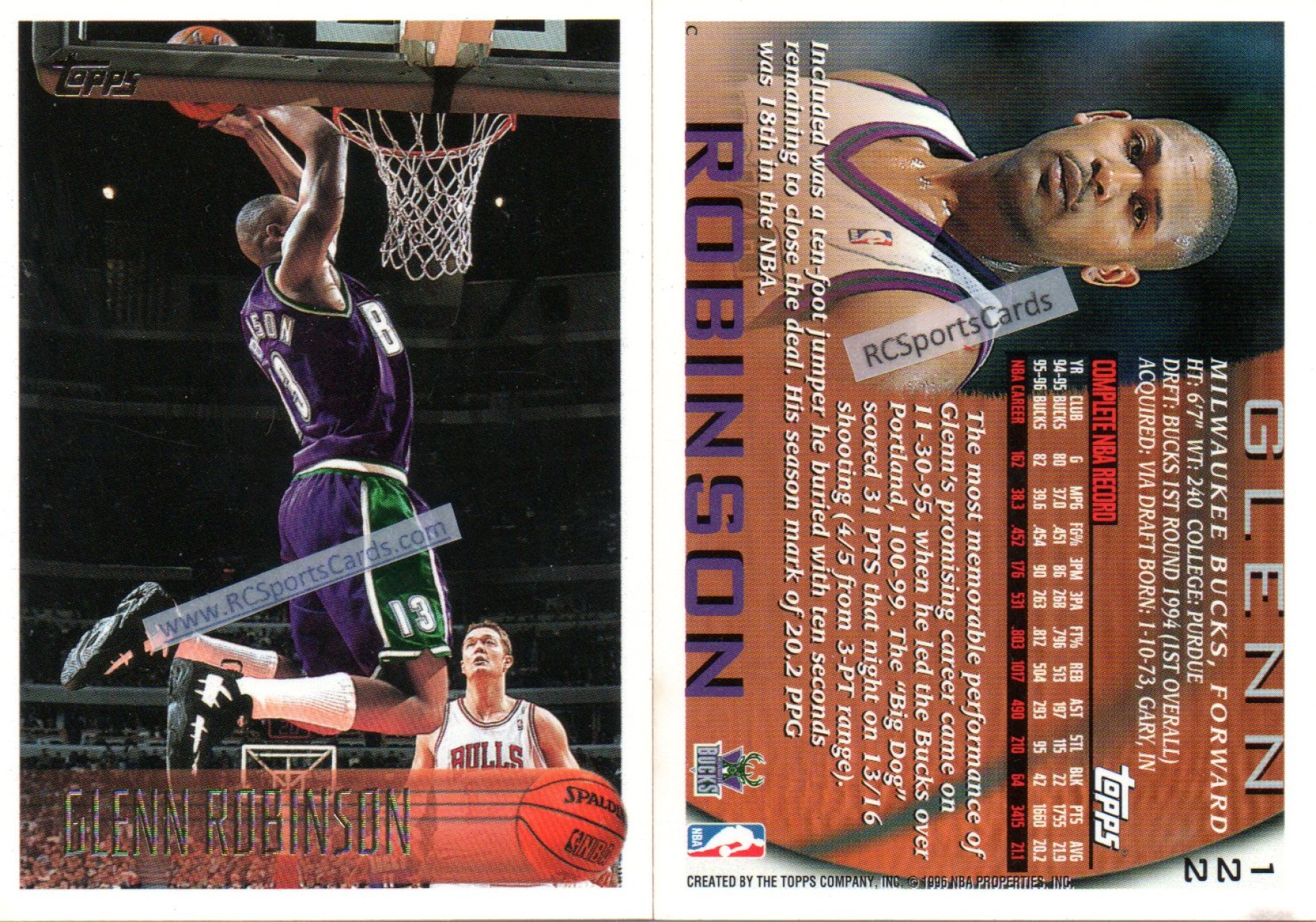 Milwaukee Bucks on X: June 29, 1994: The Bucks select Glenn Robinson with  the first pick in the #NBADraft!! #BigDog  / X