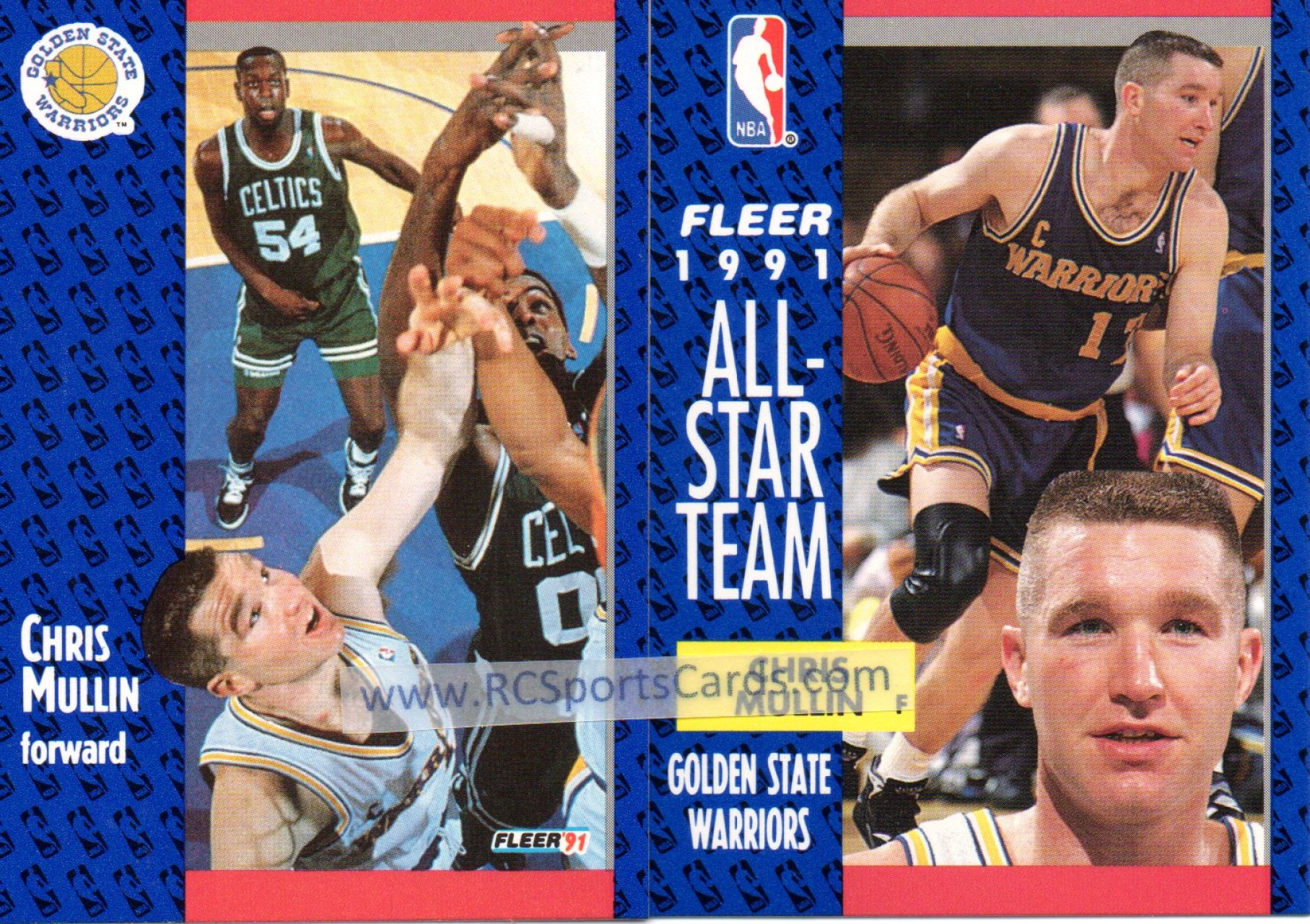  1991-92 SkyBox Basketball #597 Chris Mullin Golden State  Warriors SS Official NBA Trading Card : Collectibles & Fine Art