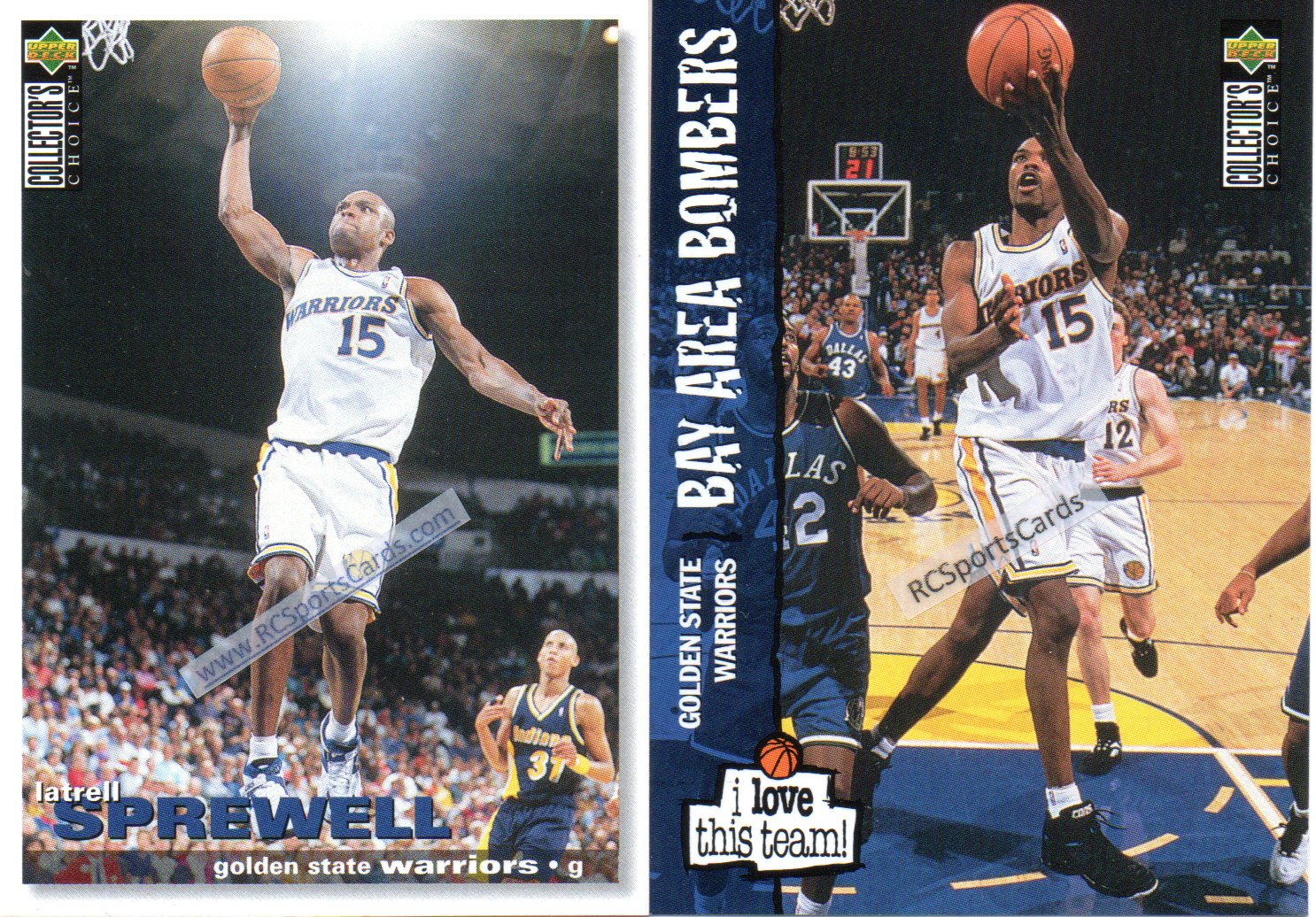 1995-96 Latrell Sprewell, Warriors Itm#N3020