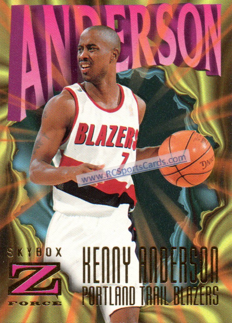 1995-96 NBA Hoops Buzzer Beater Rod Strickland Portland Trail Blazers #227  Card