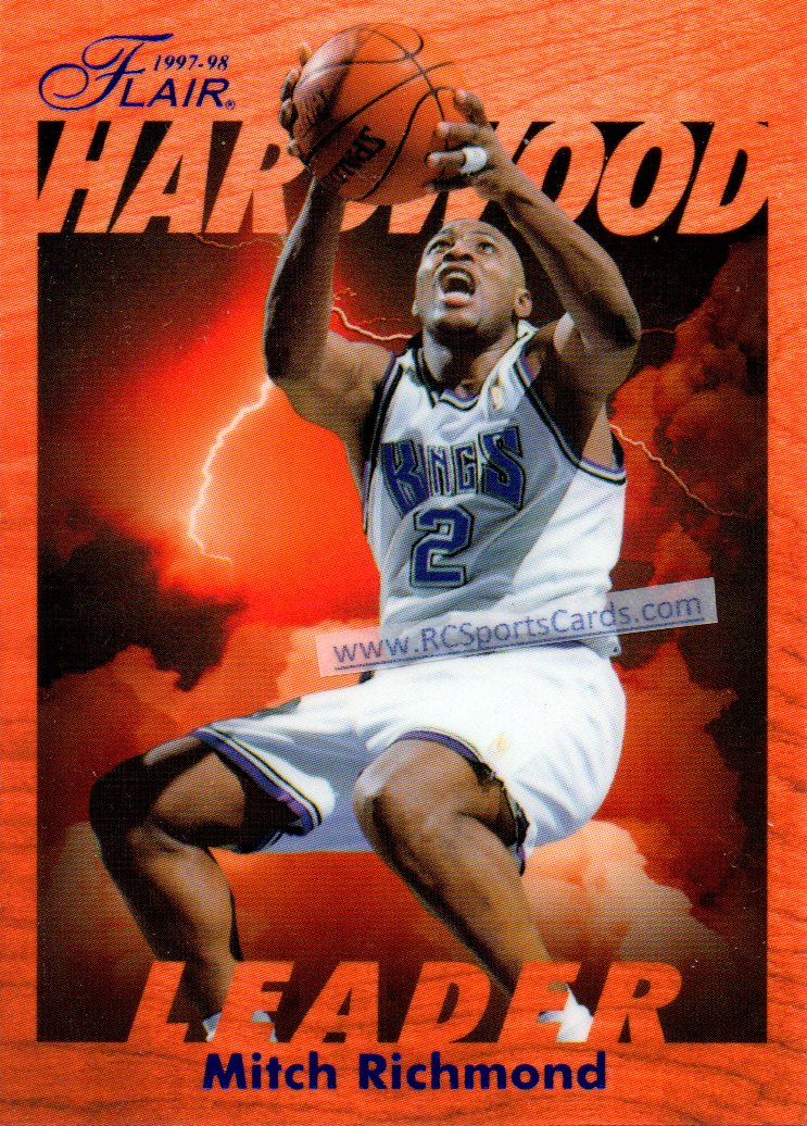 1994-95 Upper Deck Basketball #19 Mitch Richmond Sacramento  Kings AN Official NBA Trading Card From UD : Collectibles & Fine Art