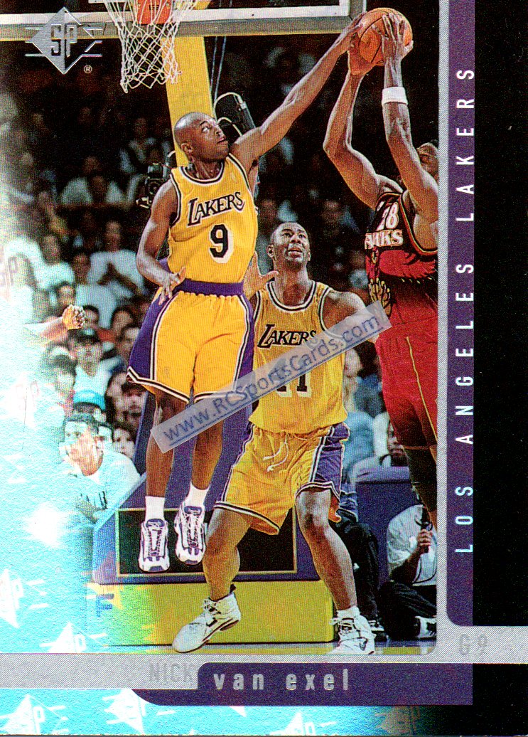 1995/96 SkyBox Basketball Nick Van Exel Close-Up Card #C4**Los Angeles  Lakers**