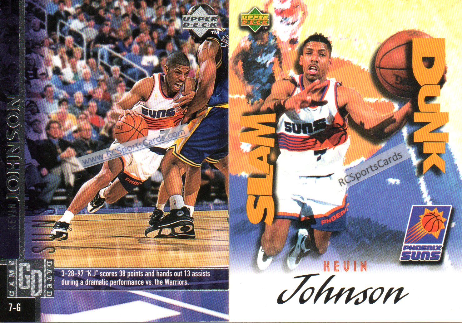 1997-98 Kevin Johnson, Suns Itm#N4735