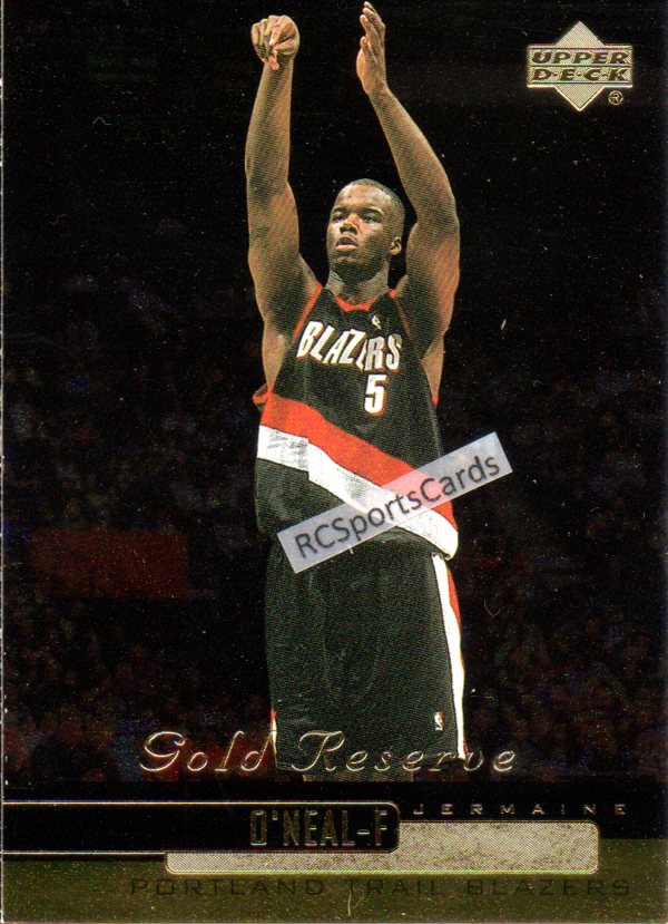  Jermaine O'Neal Card 1999-00 SP Authentic Sign of the