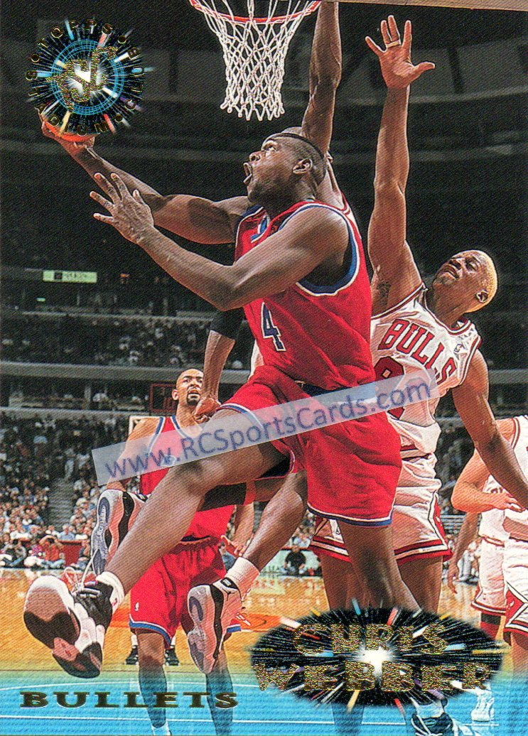 Chris Webber - 1997 Upper Deck UD3 - Washington Bullets