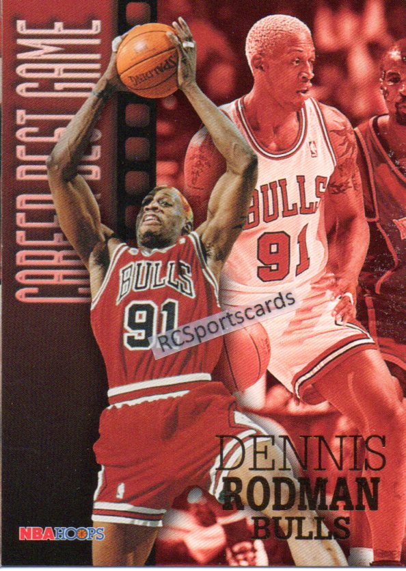 1996-97 Collector's Choice #22 Dennis Rodman - NM-MT