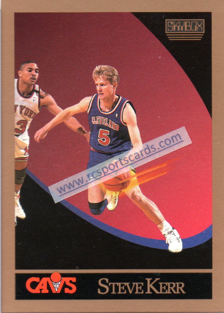  1990-91 Skybox Series 1 Basketball #52 Steve Kerr